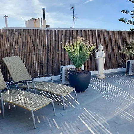 Semesterbostad Ibiza Style House,6 Pers, Luxury,with Private Pool *